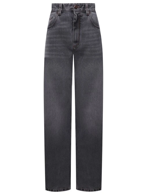 Джинсы хлопковые BRUNELLO CUCINELLI