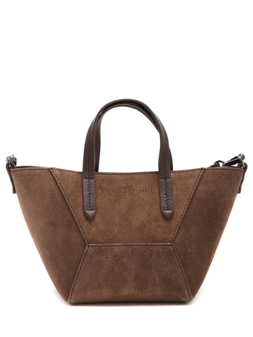 Сумка замшевая BRUNELLO CUCINELLI