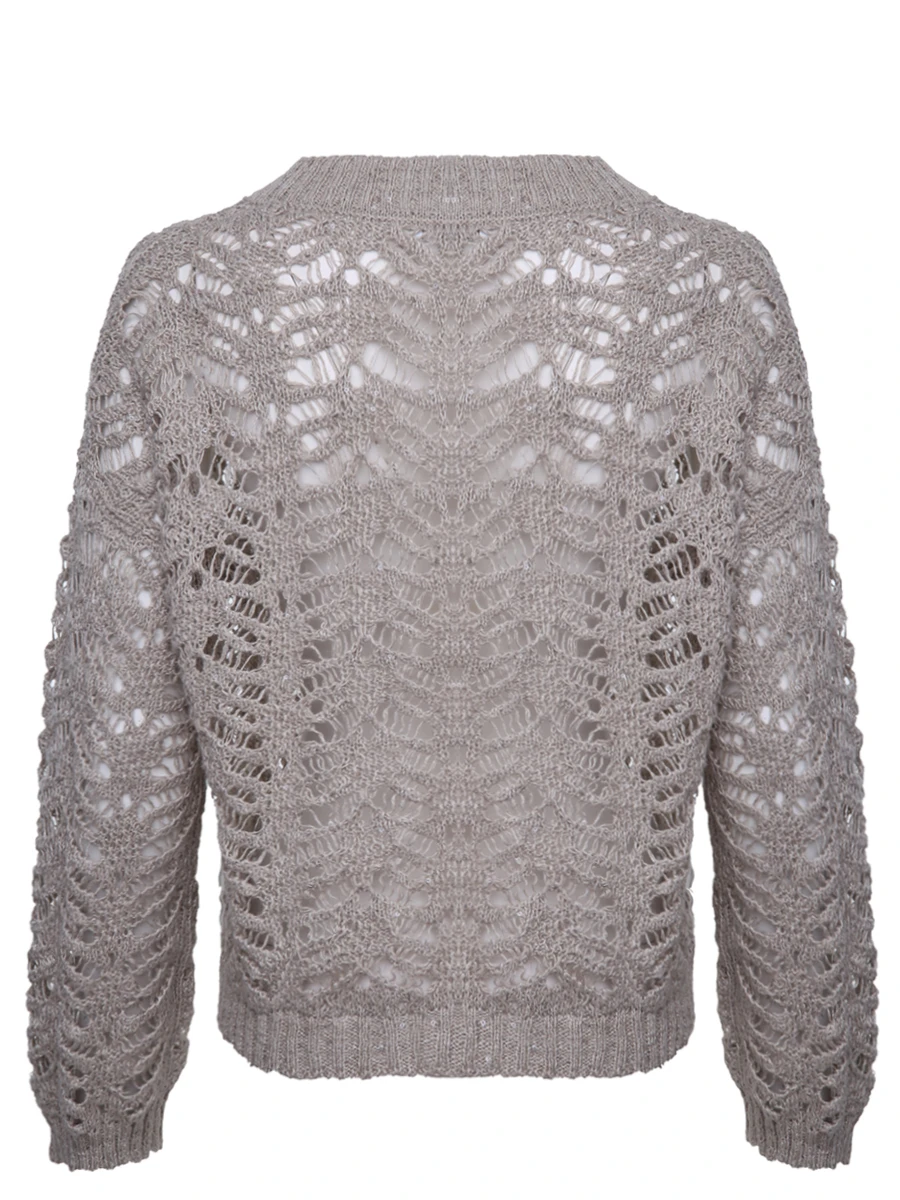 Пуловер льняной