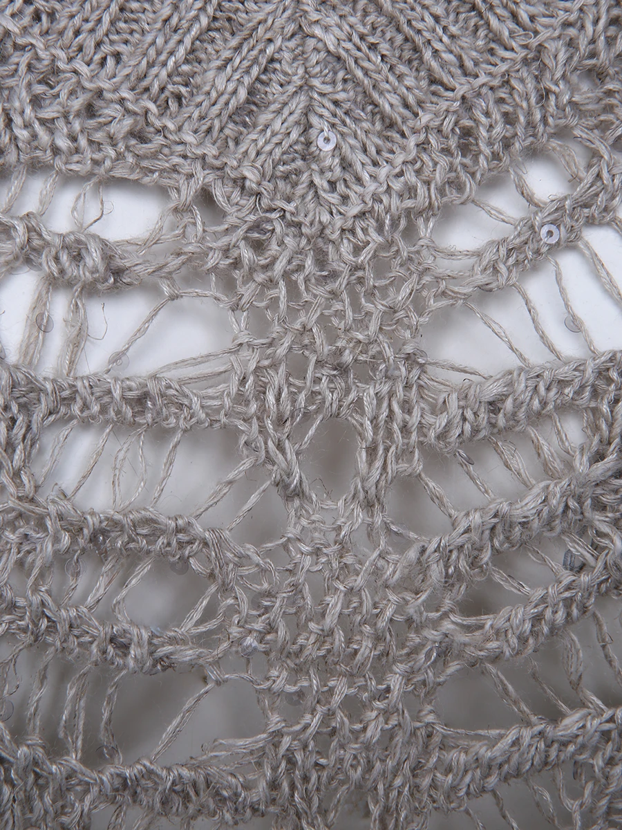 Пуловер льняной