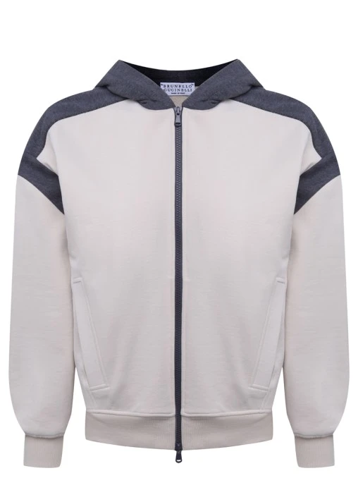 Толстовка хлопковая BRUNELLO CUCINELLI