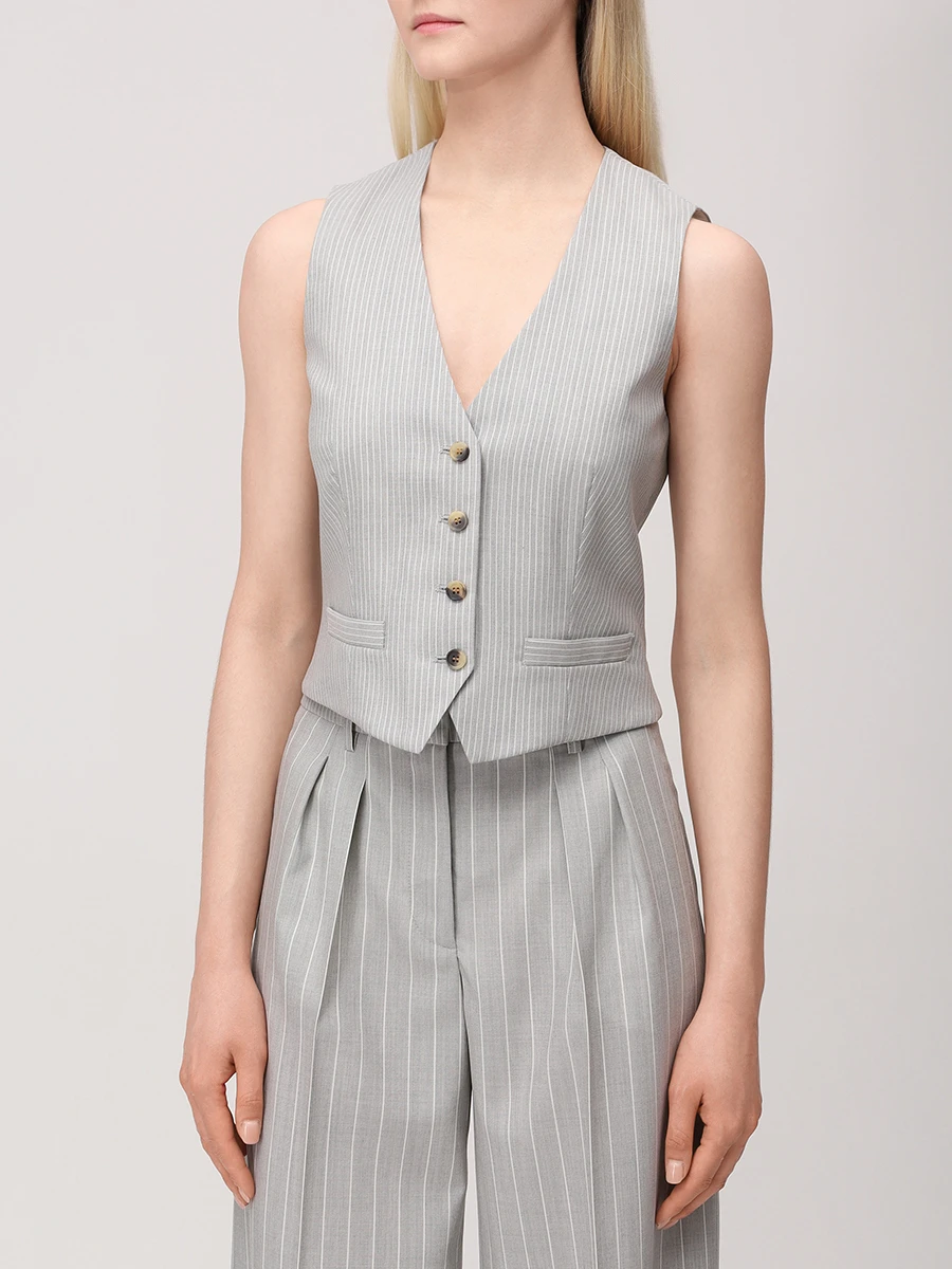 Костюм-тройка шерстяной