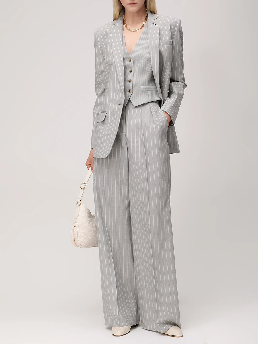 Костюм-тройка шерстяной