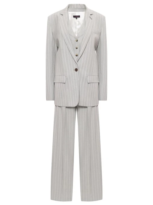 Костюм-тройка шерстяной BARBARA BUI