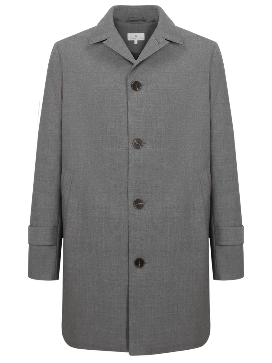 Плащ однотонный