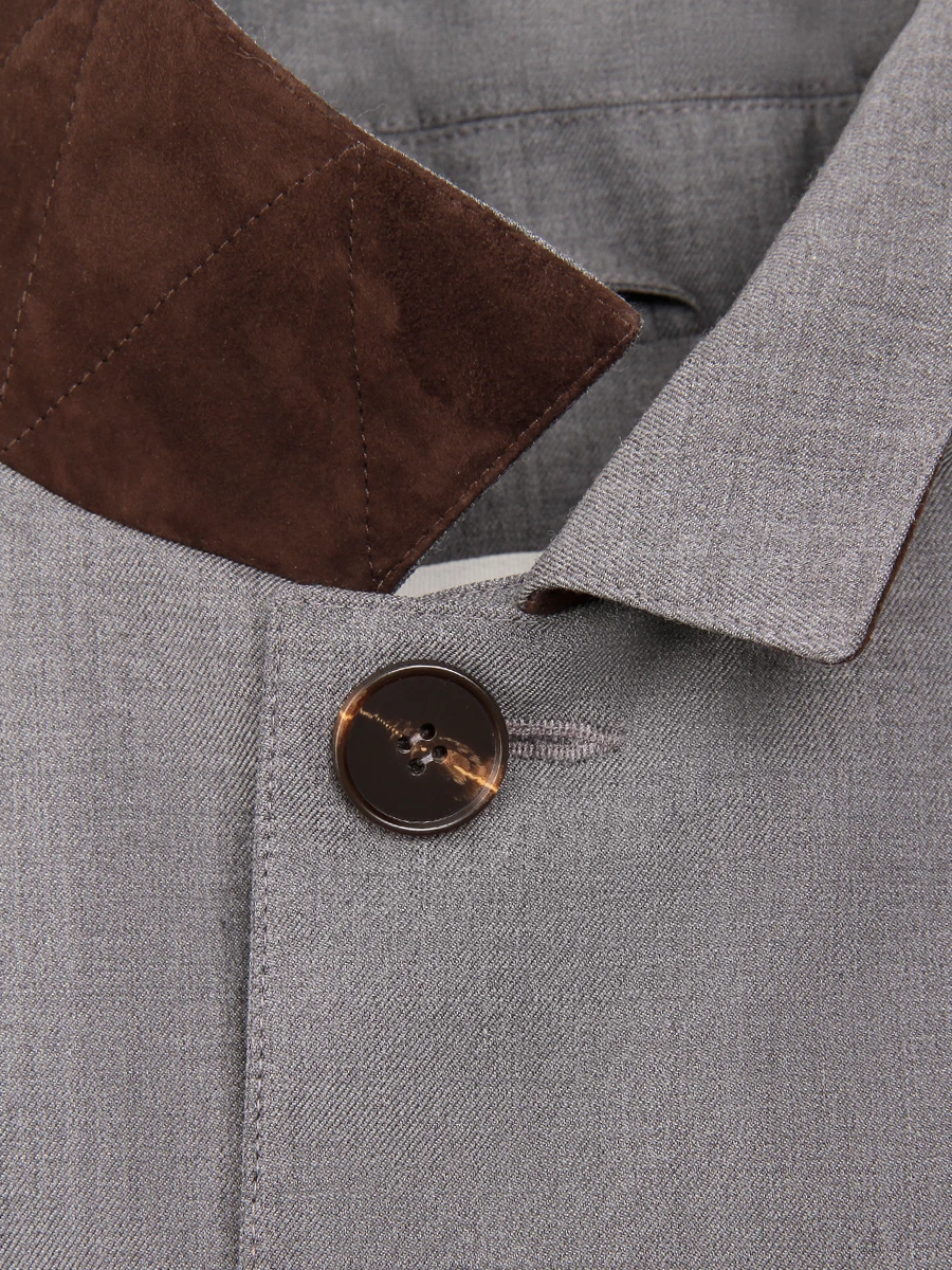 Плащ однотонный