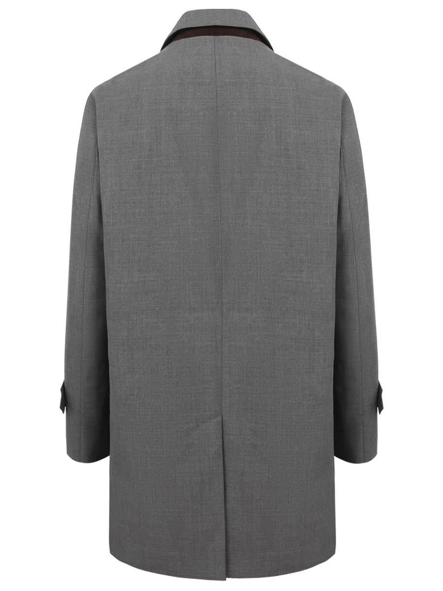 Плащ однотонный