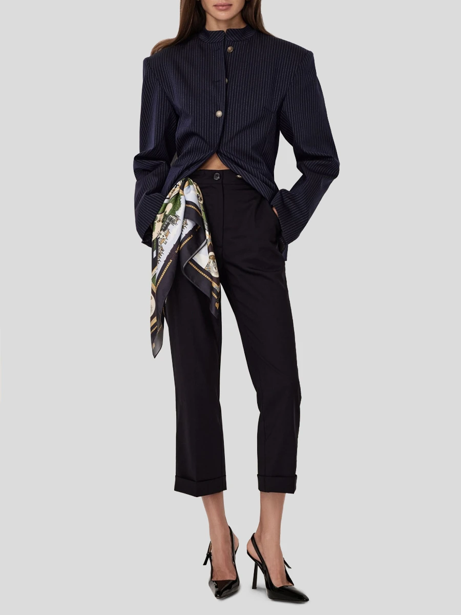 Брюки шерстяные