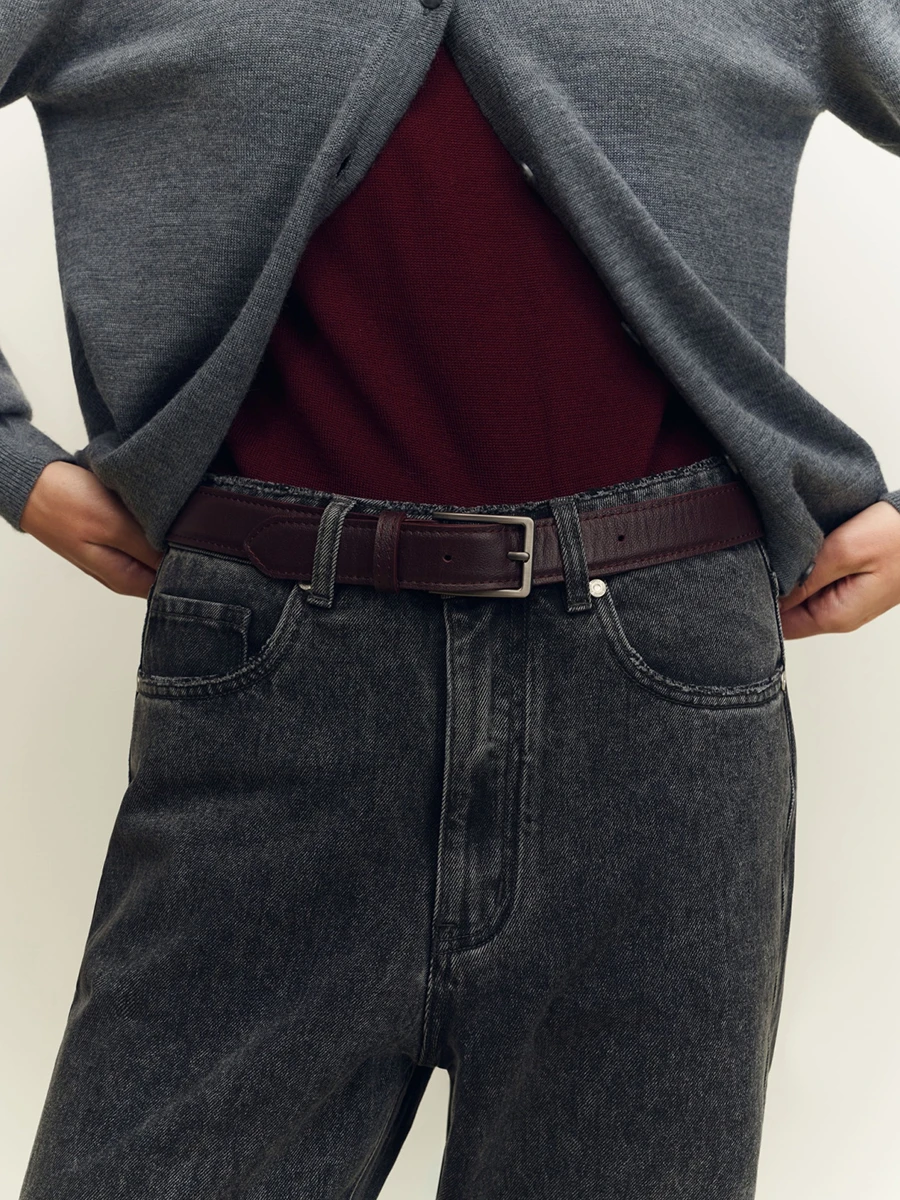 Ремень кожаный