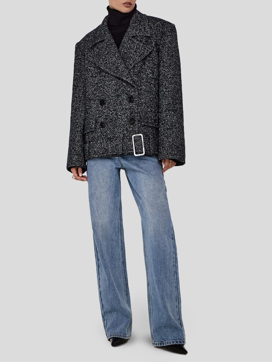 Пальто укороченное