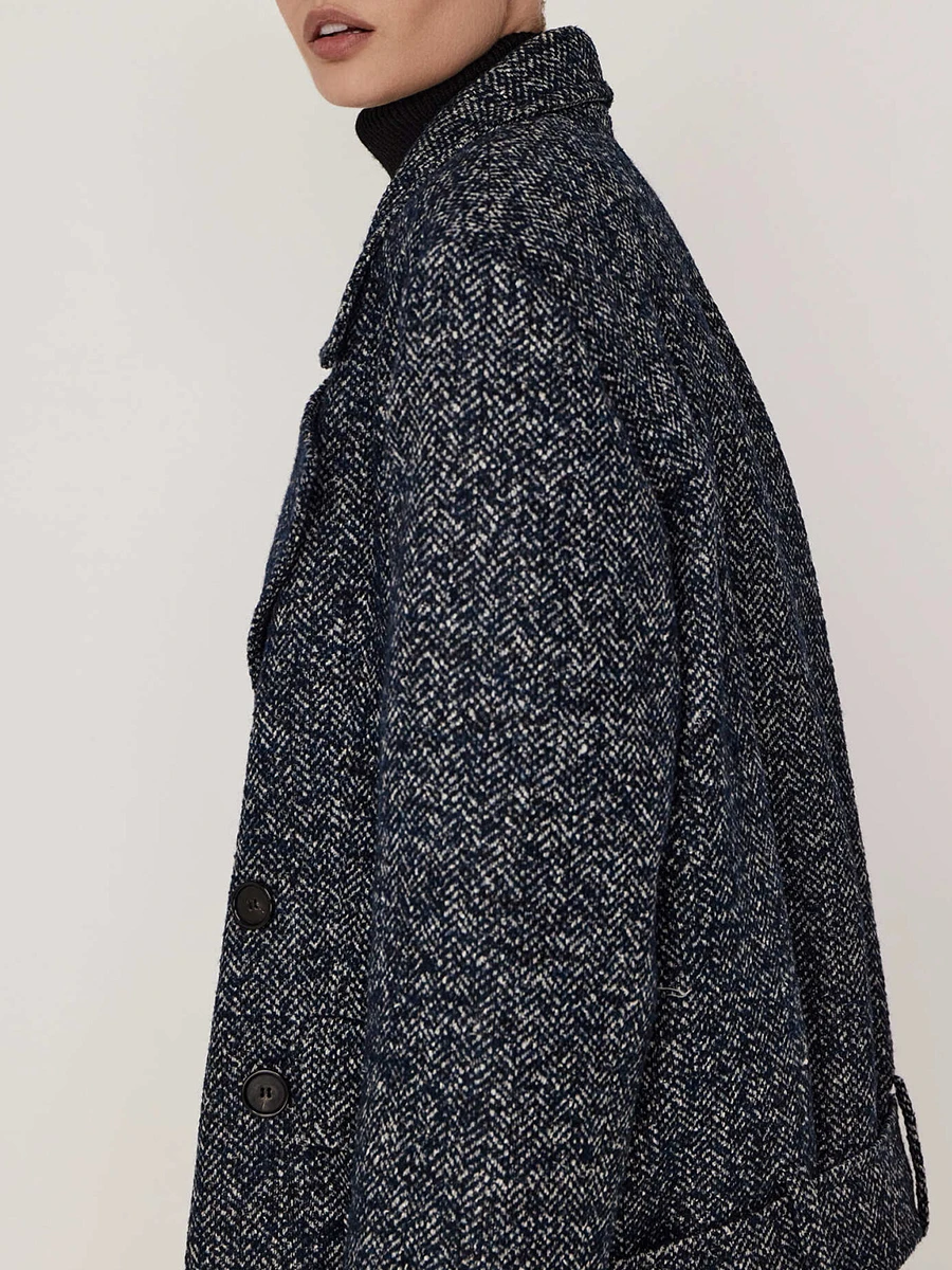 Пальто укороченное