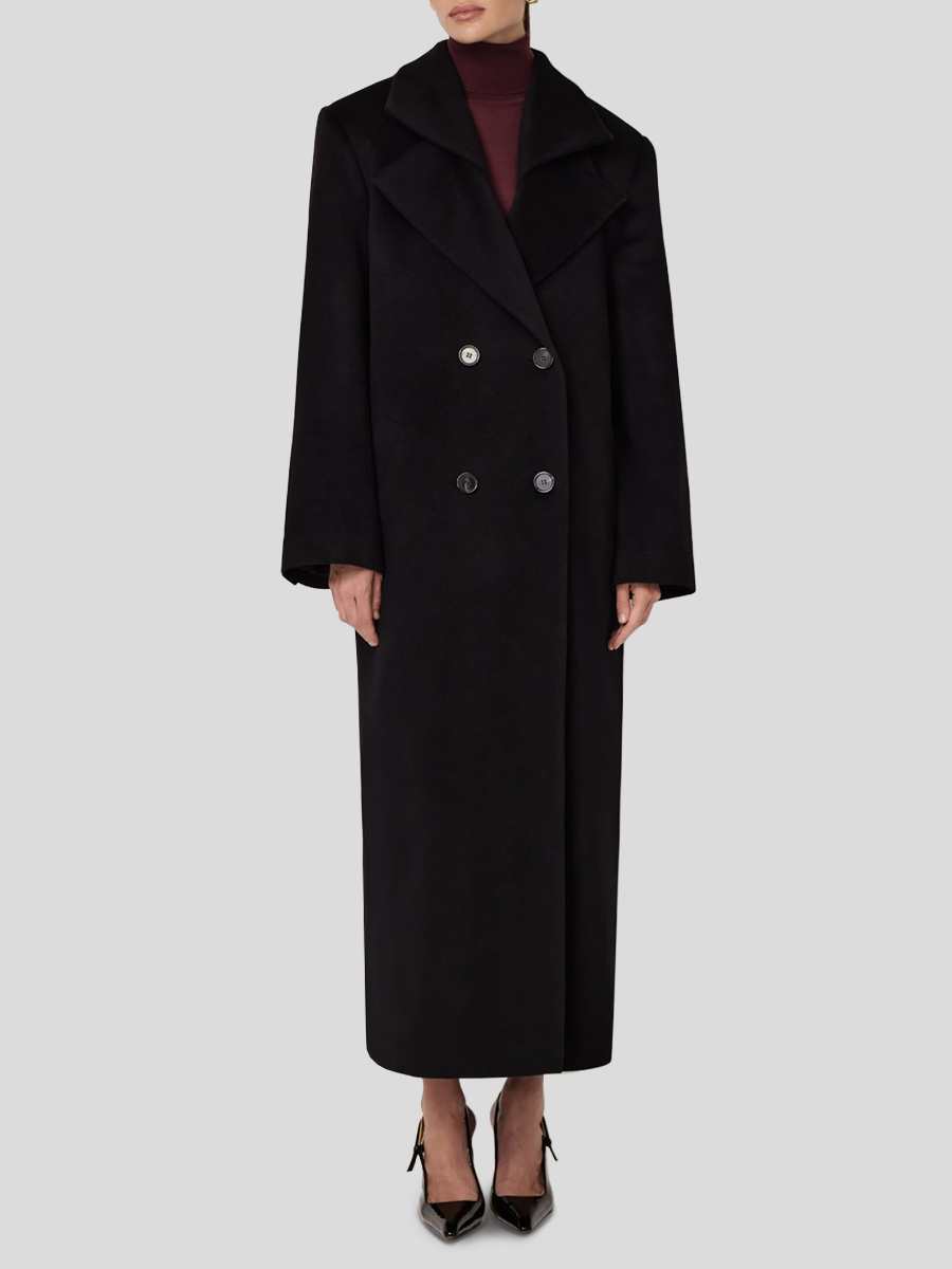 Пальто шерстяное