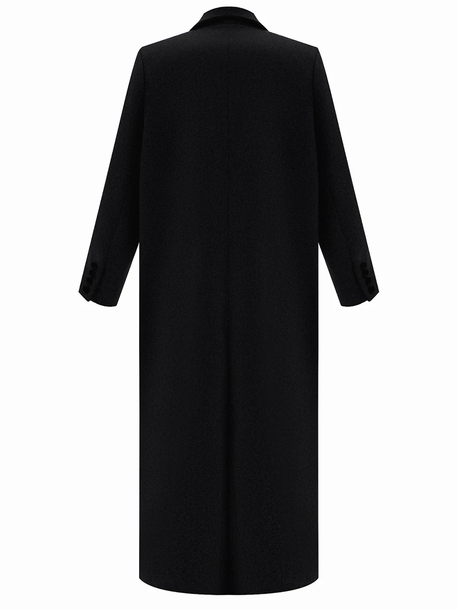 Пальто шерстяное