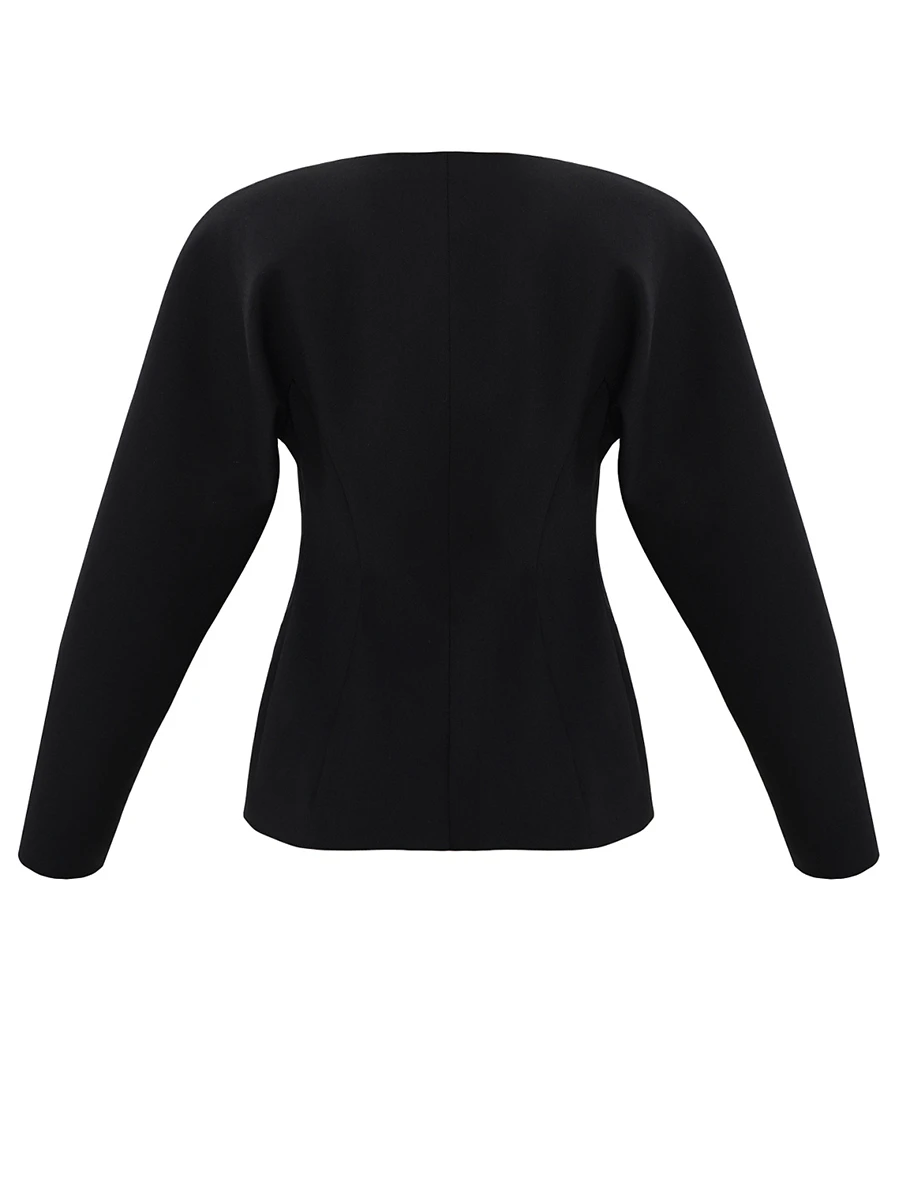 Жакет однотонный