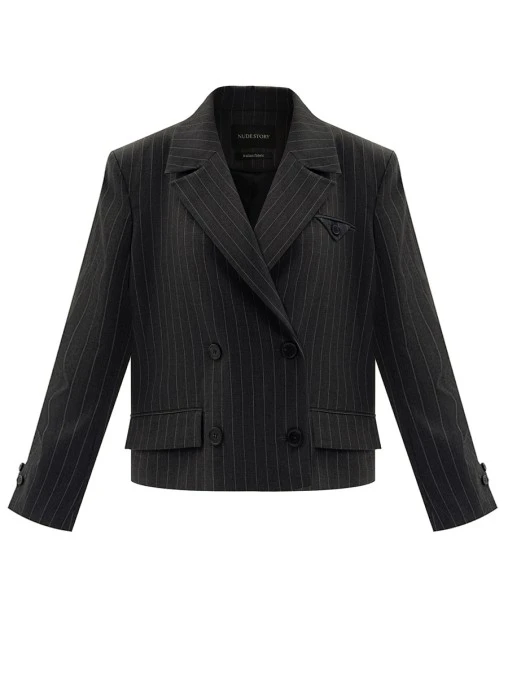Жакет двубортный NUDE STORY