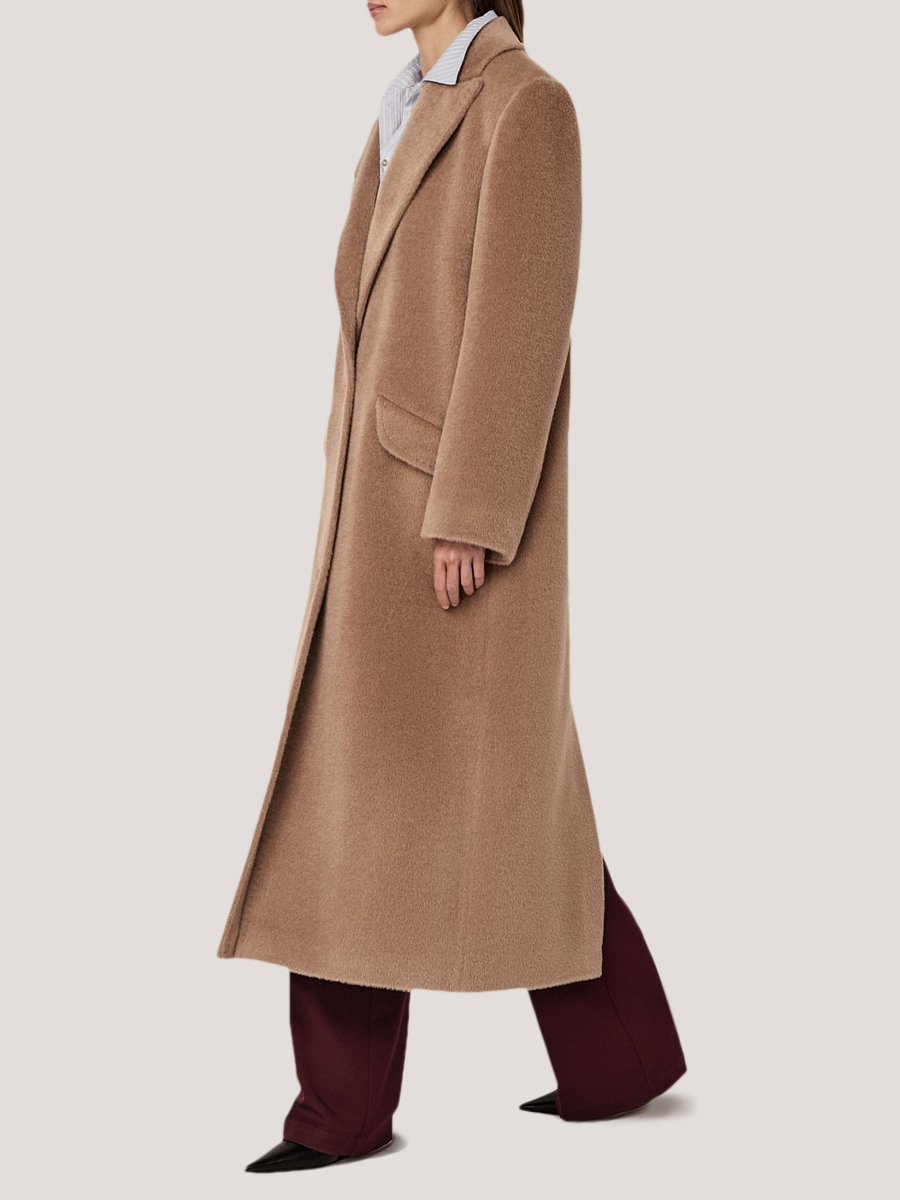 Пальто шерстяное