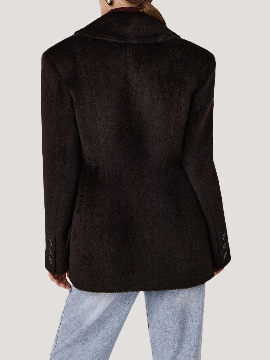 Пальто шерстяное