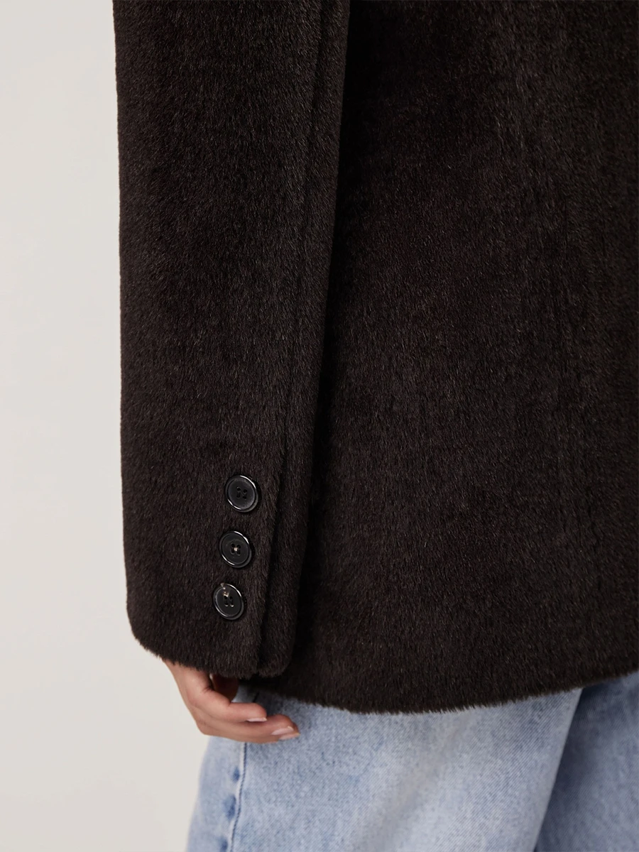 Пальто шерстяное