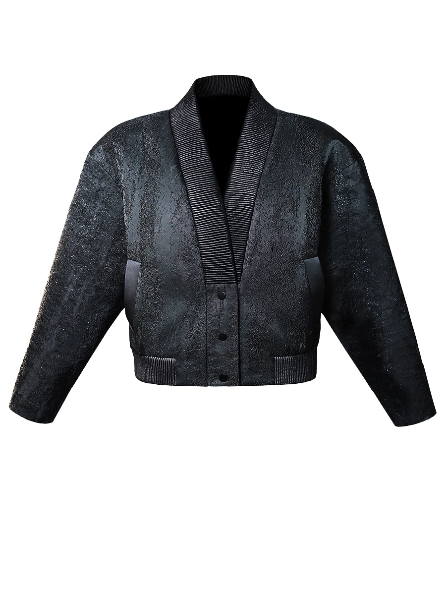 Бомбер  жаккардовый