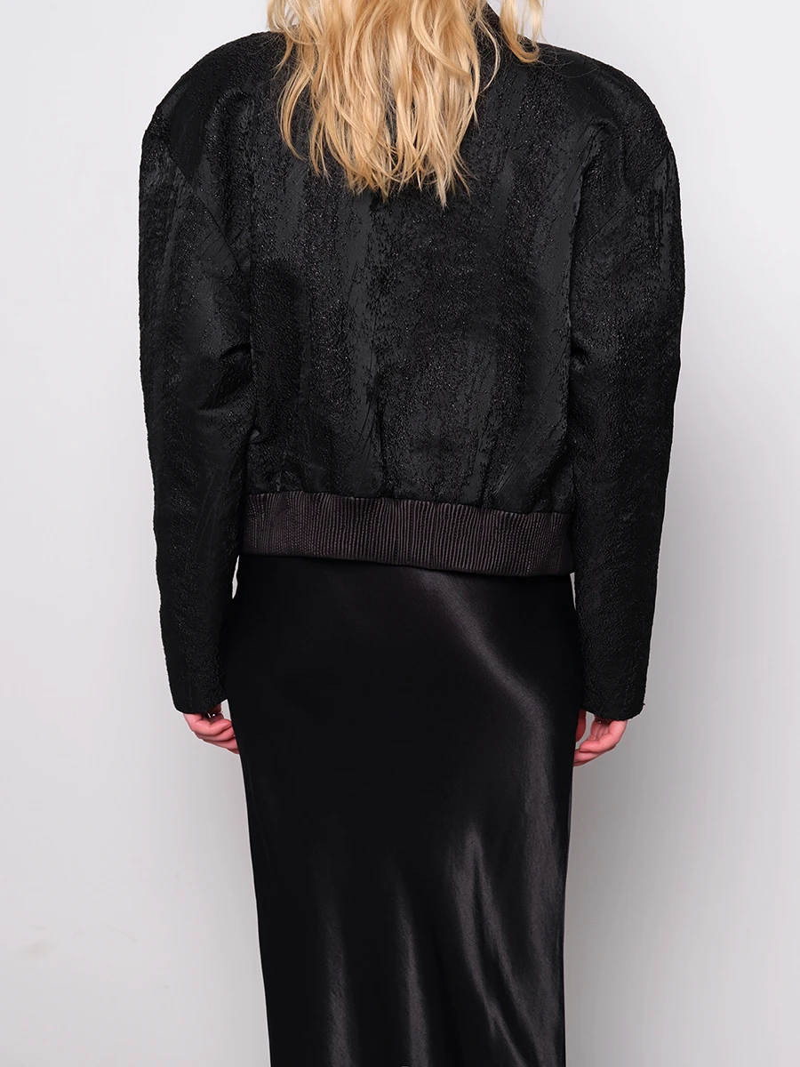 Бомбер  жаккардовый