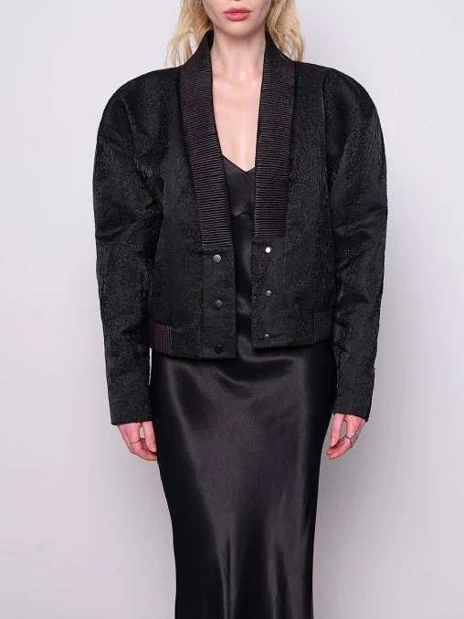 Бомбер  жаккардовый GESPER