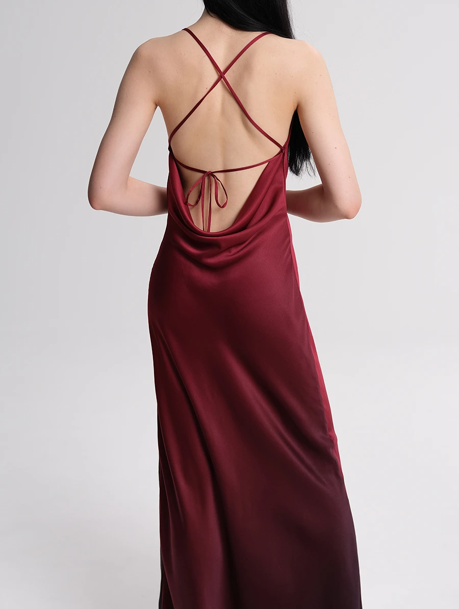 Платье с градиентом