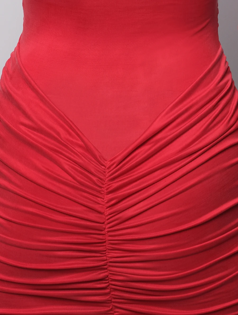 Платье с драпировкой