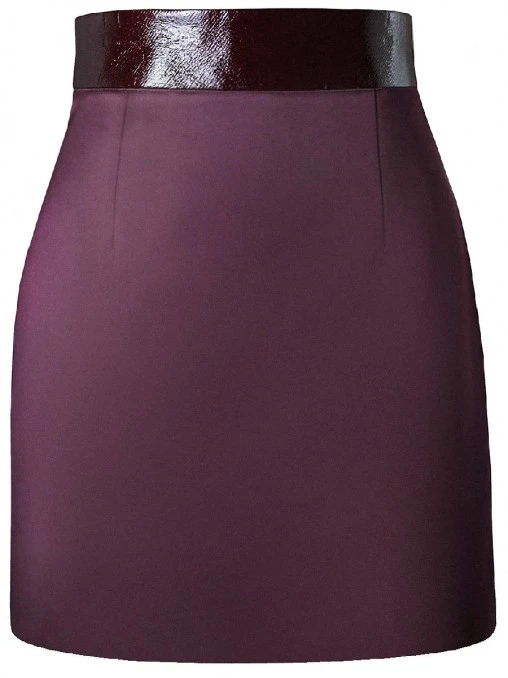 Юбка Марсала однотонная GESPER