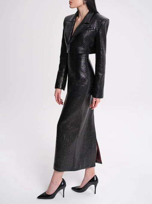 Юбка-карандаш лакированная GESPER