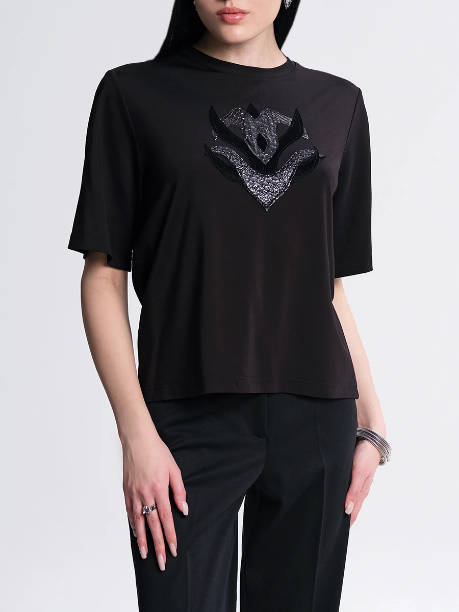 Футболка Орхидея из вискозы