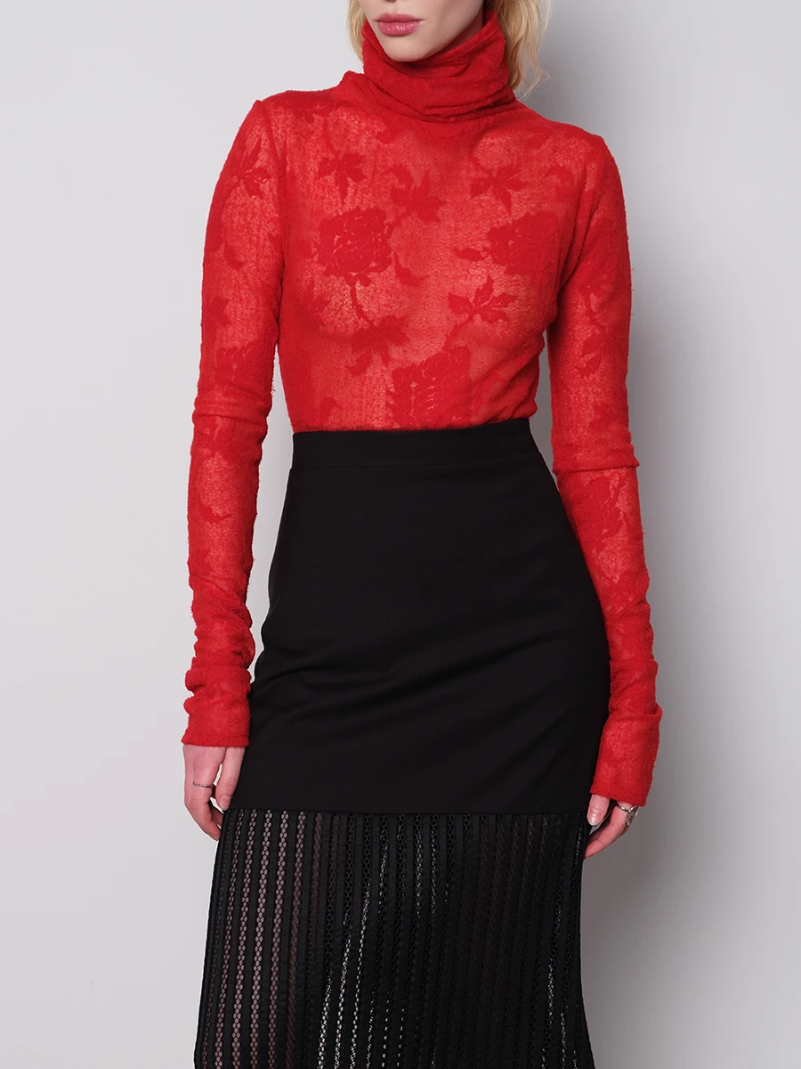 Водолазка шерстяная