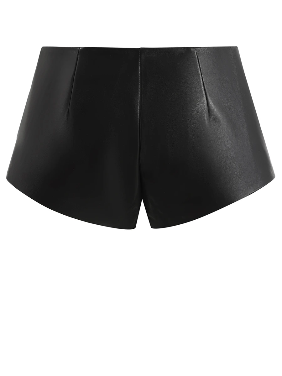 Шорты кожаные