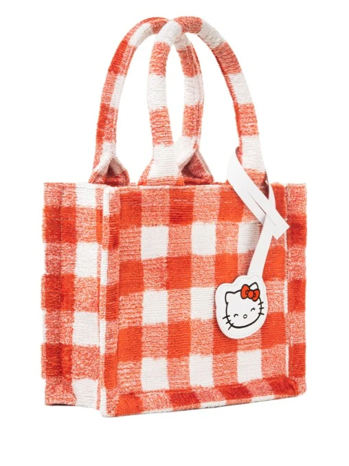 Сумка-тоут текстильная Hello Kitty Red mini TWO EAGLES