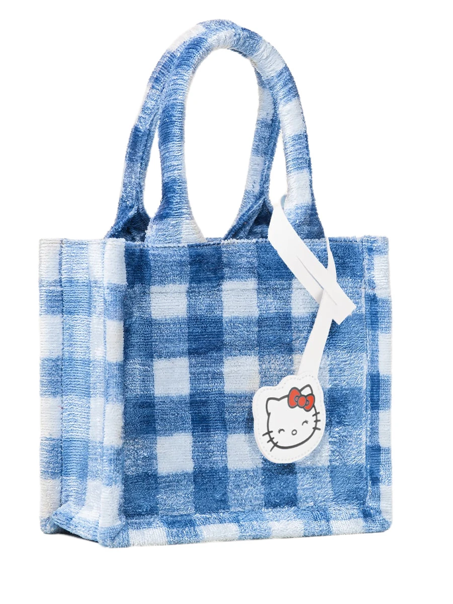 Сумка-тоут текстильная Hello Kitty Blue mini