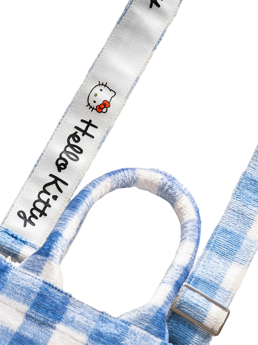 Сумка-тоут текстильная Hello Kitty Blue mini