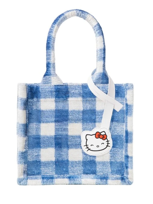 Сумка-тоут текстильная Hello Kitty Blue mini TWO EAGLES