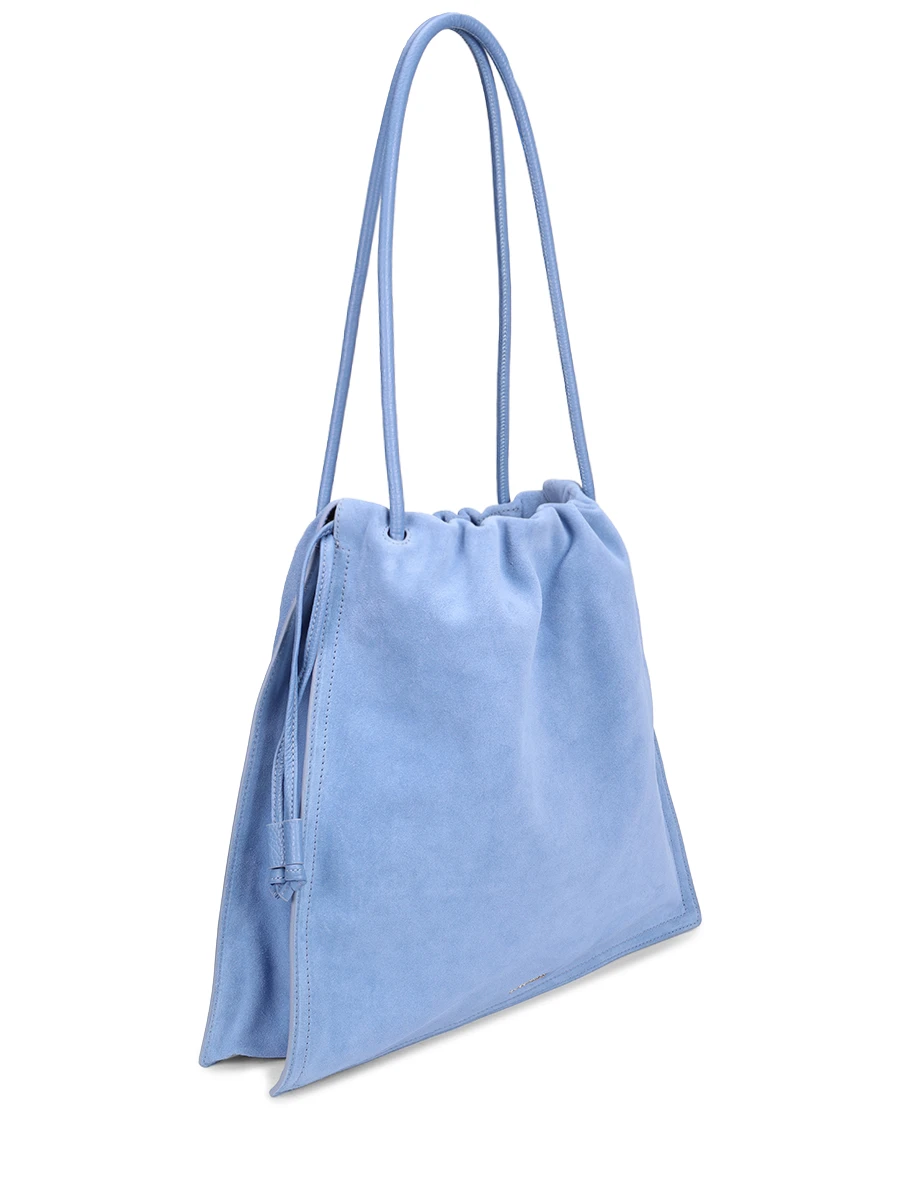 Сумка замшевая с брелоком