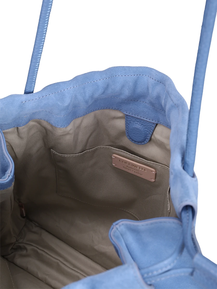 Сумка замшевая с брелоком