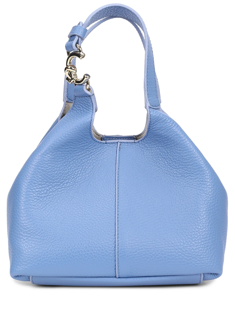 Сумка кожаная с брелоком