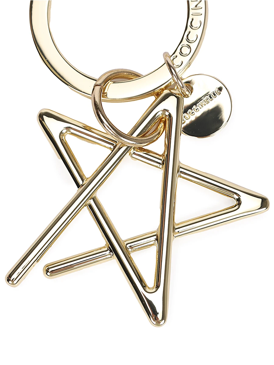 Сумка кожаная с брелоком