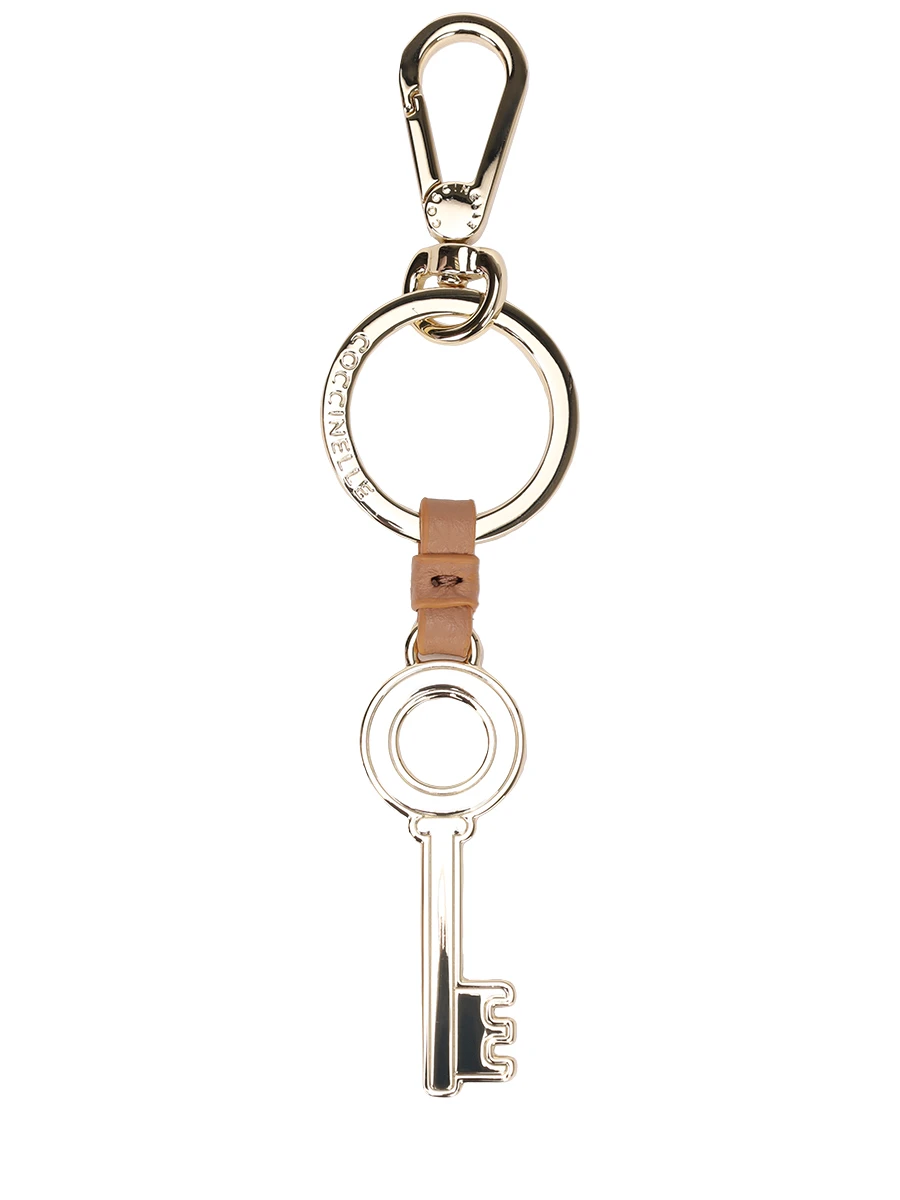 Сумка кожаная с брелоком