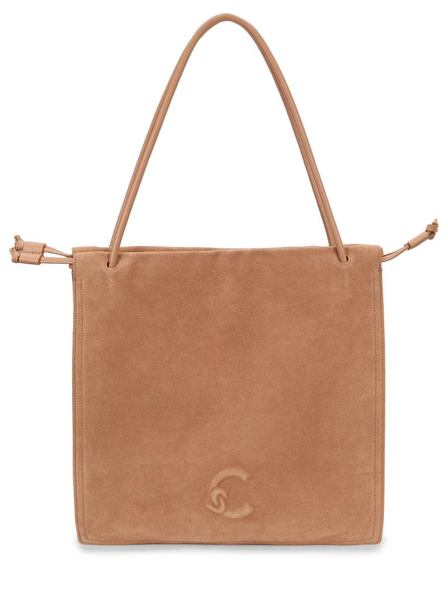 Сумка замшевая с брелоком