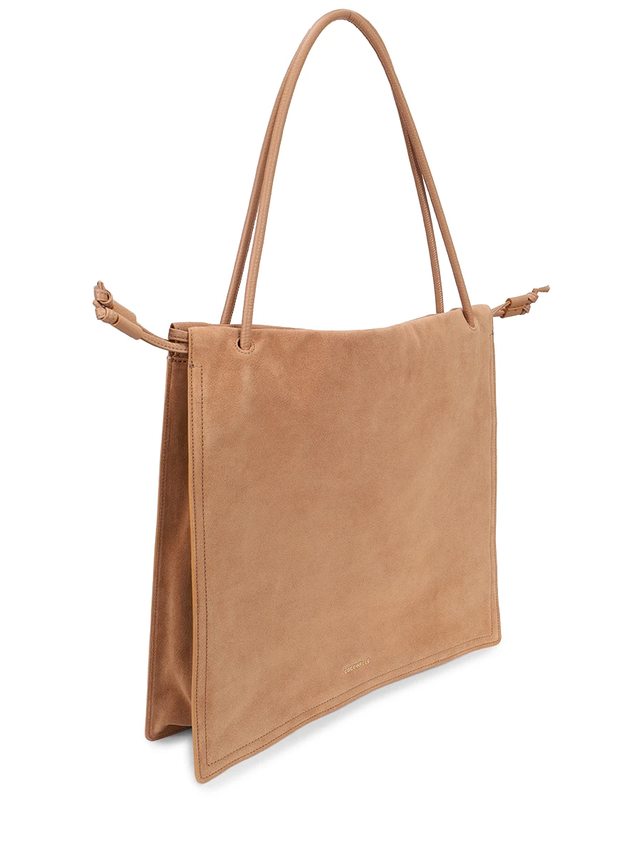 Сумка замшевая с брелоком