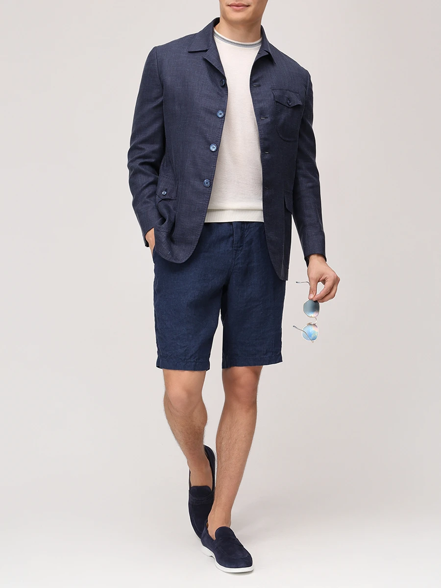 Шорты льняные