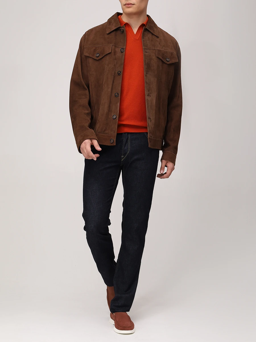 Джинсы Slim Fit хлопковые