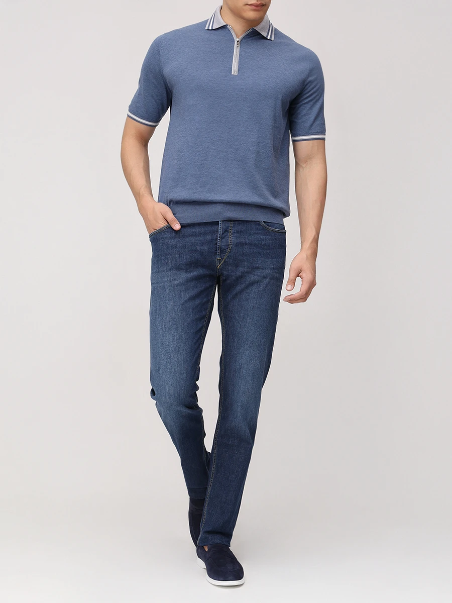 Джинсы Regular Fit хлопковые