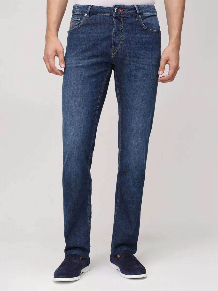 Джинсы Regular Fit хлопковые