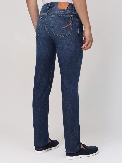 Джинсы Regular Fit хлопковые HANDPICKED