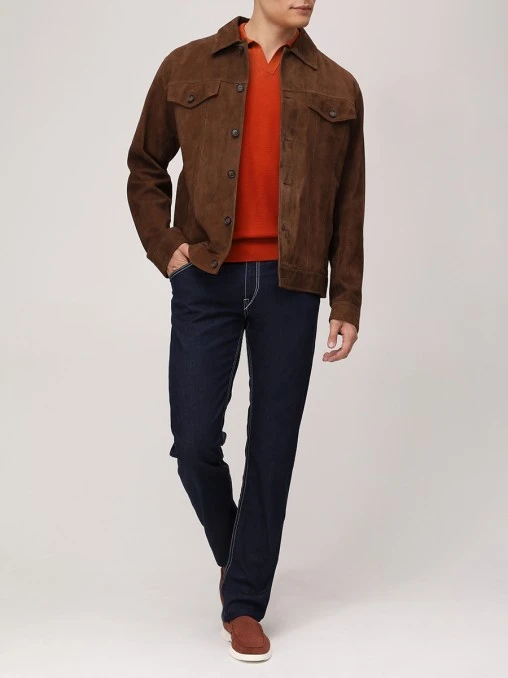 Джинсы Regular Fit хлопковые HANDPICKED