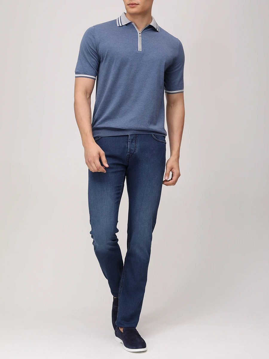 Джинсы Slim Fit хлопковые